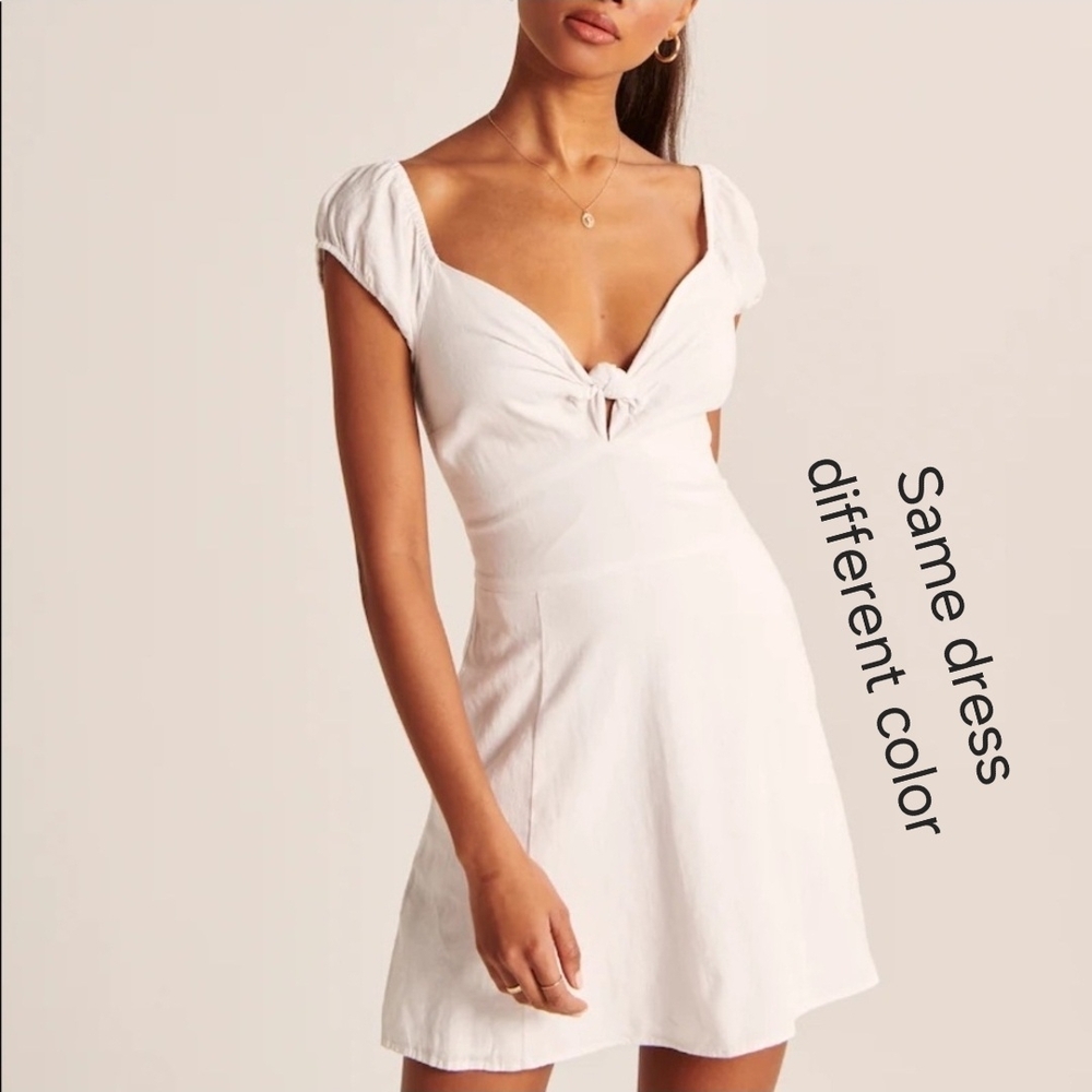 Abercrombie & Fitch Black Mini Dress NWT - Picture 5 of 10
